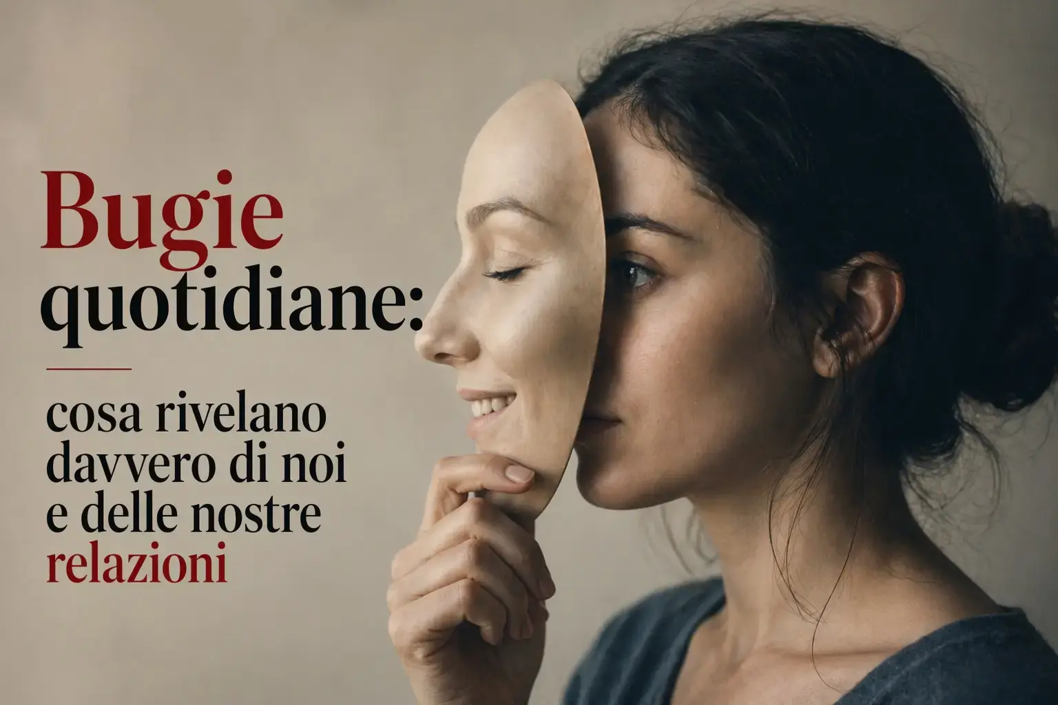 Bugie quotidiane: cosa rivelano di noi e delle relazioni