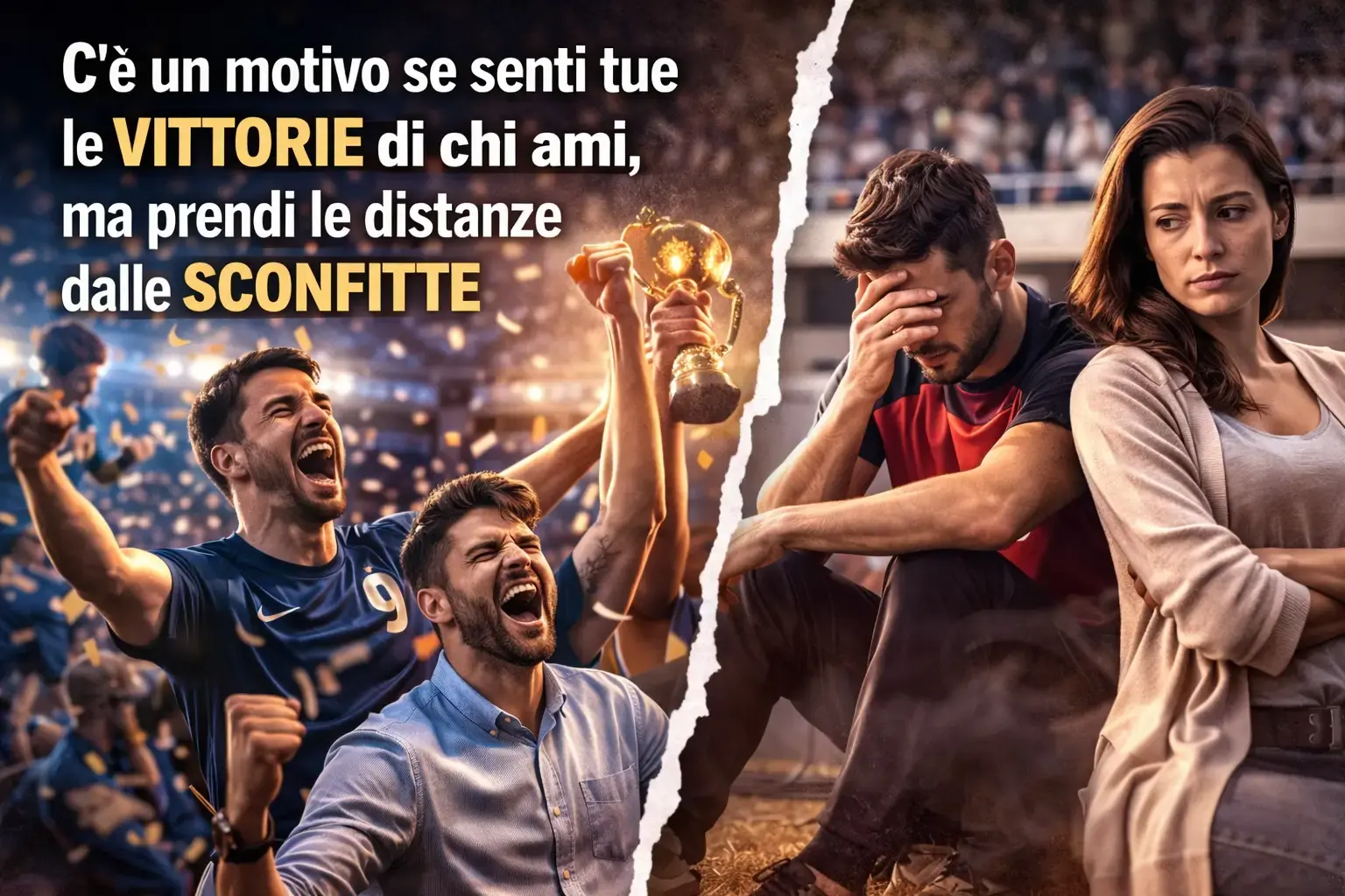 Perché condividiamo i successi altrui ma non i fallimenti