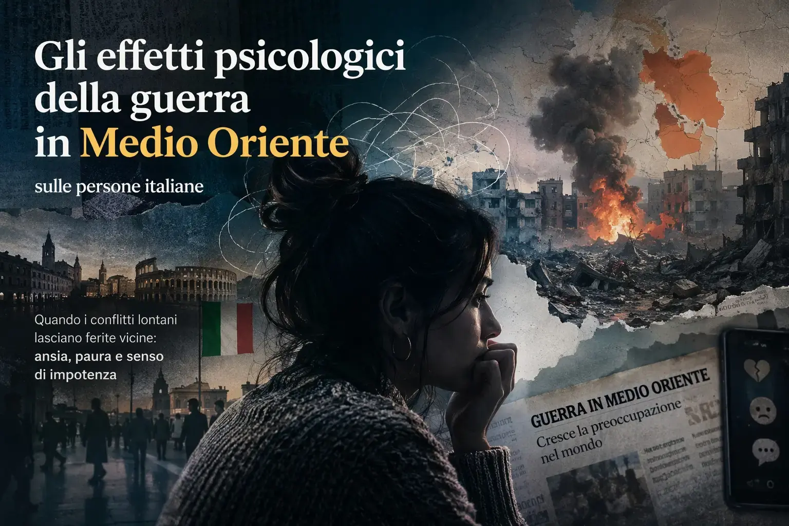 La guerra non resta lontana: come ci entra dentro