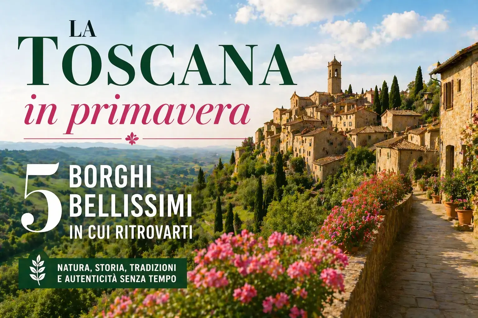 La Toscana in primavera: cinque borghi per ritrovarti