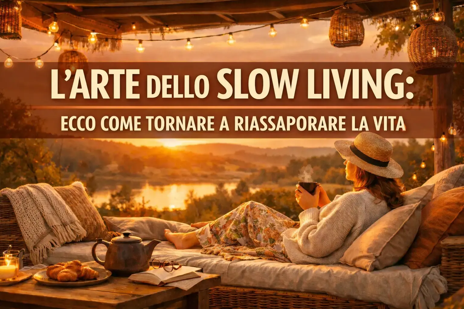 Lo slow living non è pigrizia: è manutenzione del cervello