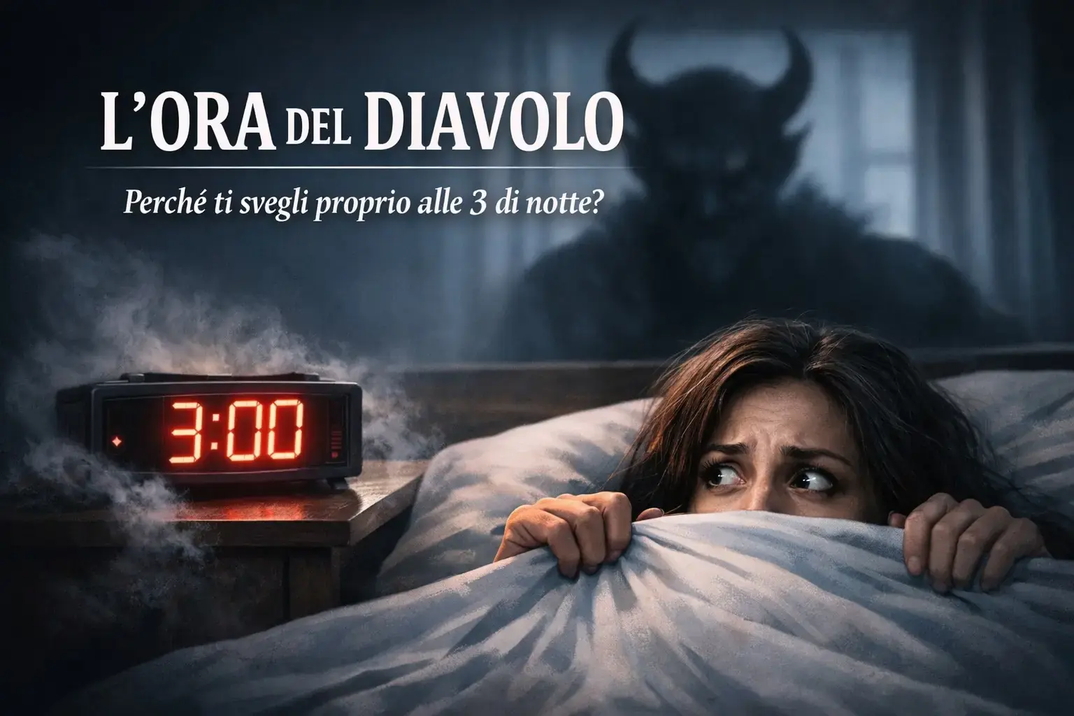 L'ora del diavolo: perché ti svegli alle 3 di notte?