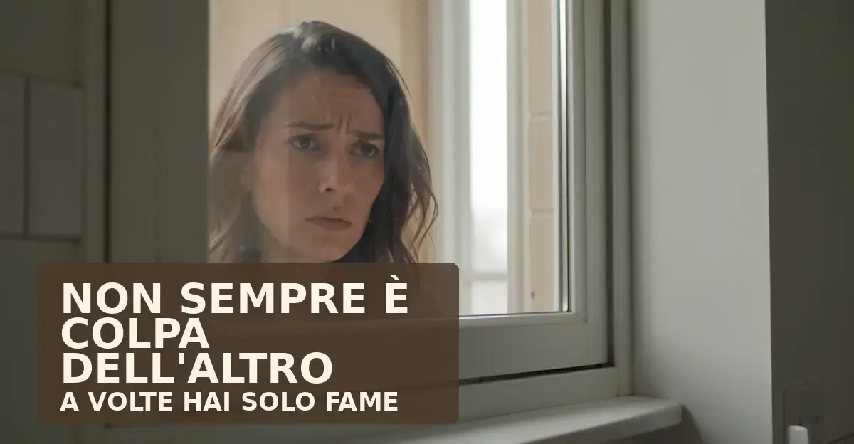 Quando la fame si traveste da rabbia: come capirsi prima