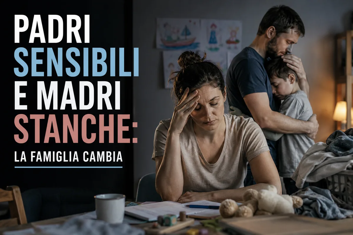 Padri sensibili e madri stanche: la famiglia cambia