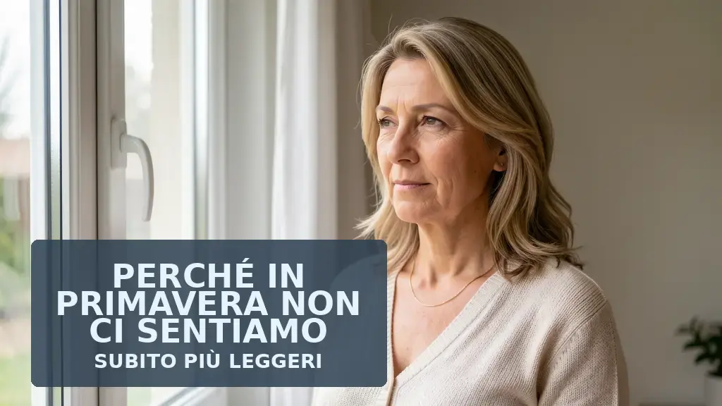 Perché in primavera non ci sentiamo subito più leggeri