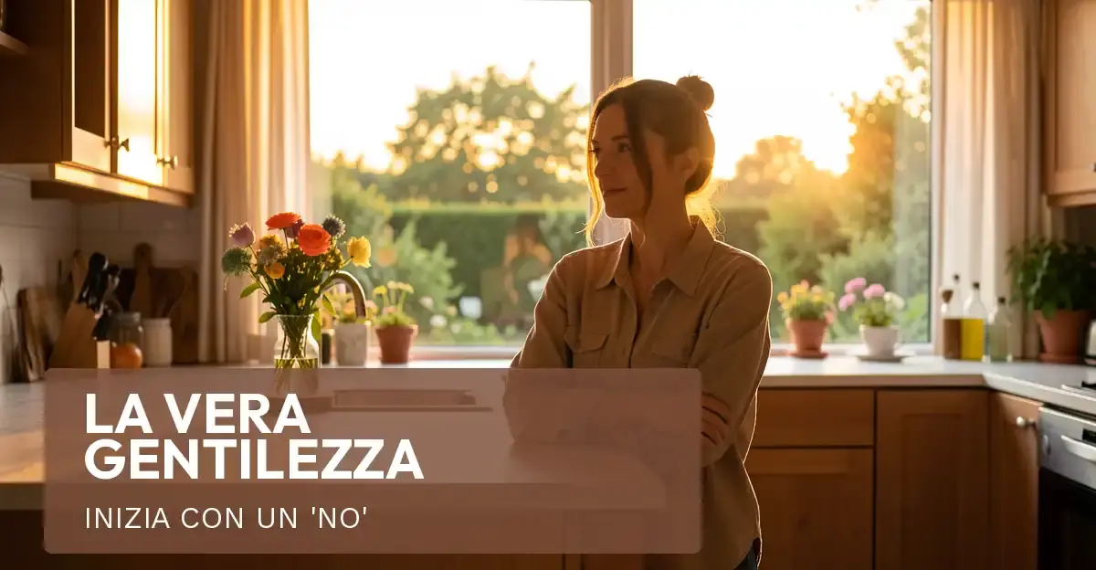 Perché la vera gentilezza inizia con un 'no' che protegge