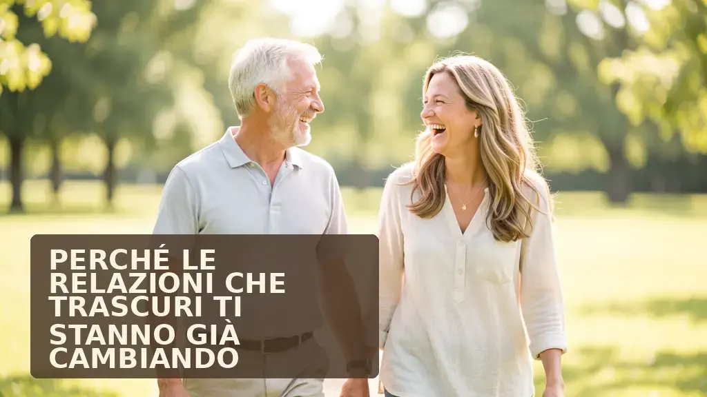 Perché le relazioni che trascuri ti stanno già cambiando