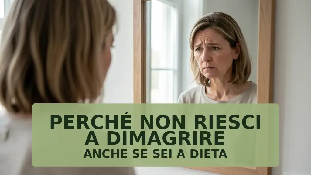 Perché non riesci a dimagrire anche se sei a dieta