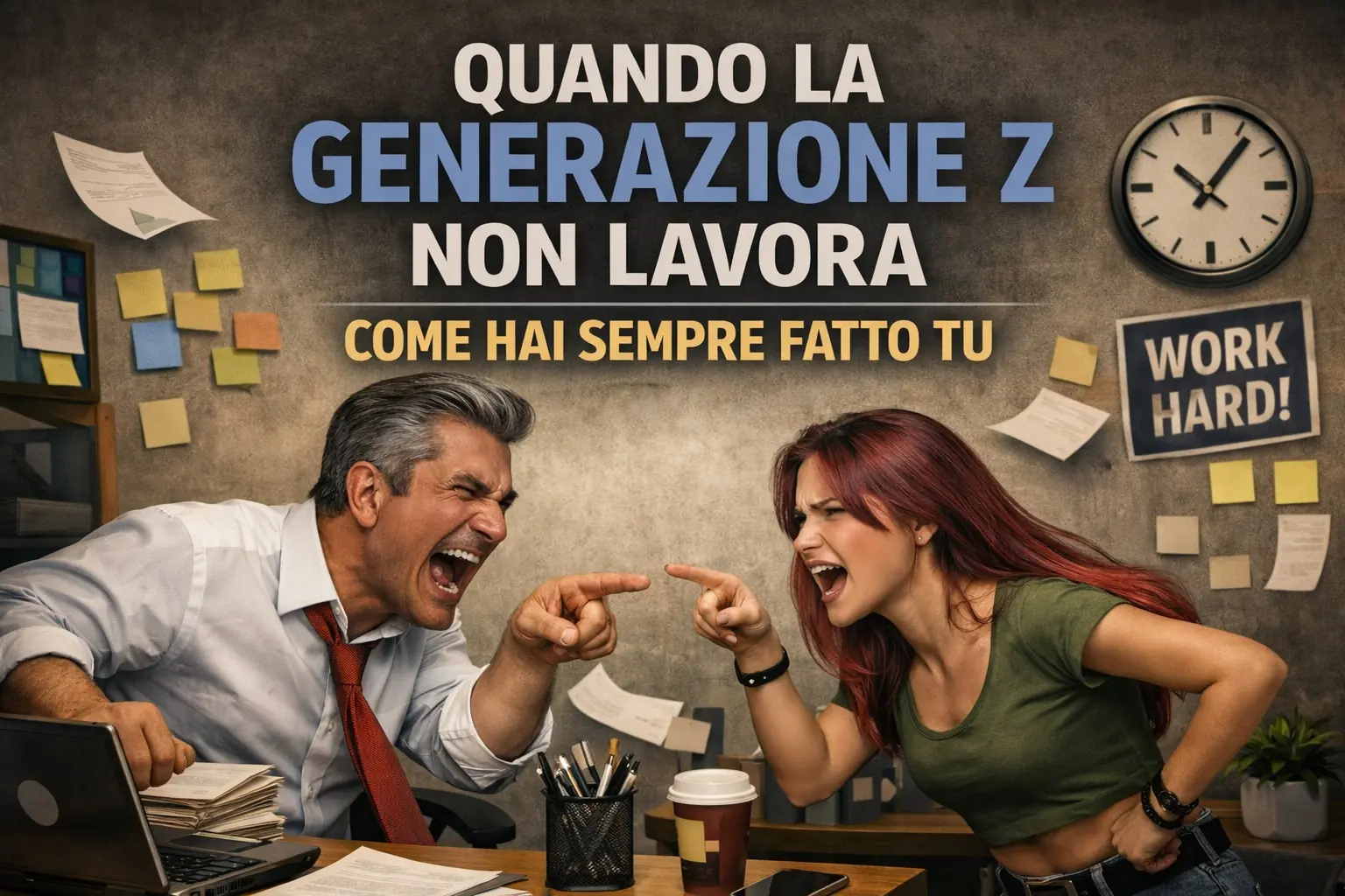 Quando la Gen Z non lavora come te, vacilla l'identità