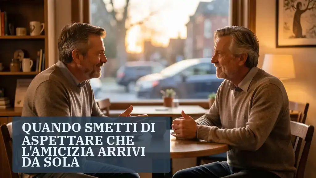 Quando smetti di aspettare che l’amicizia arrivi da sola