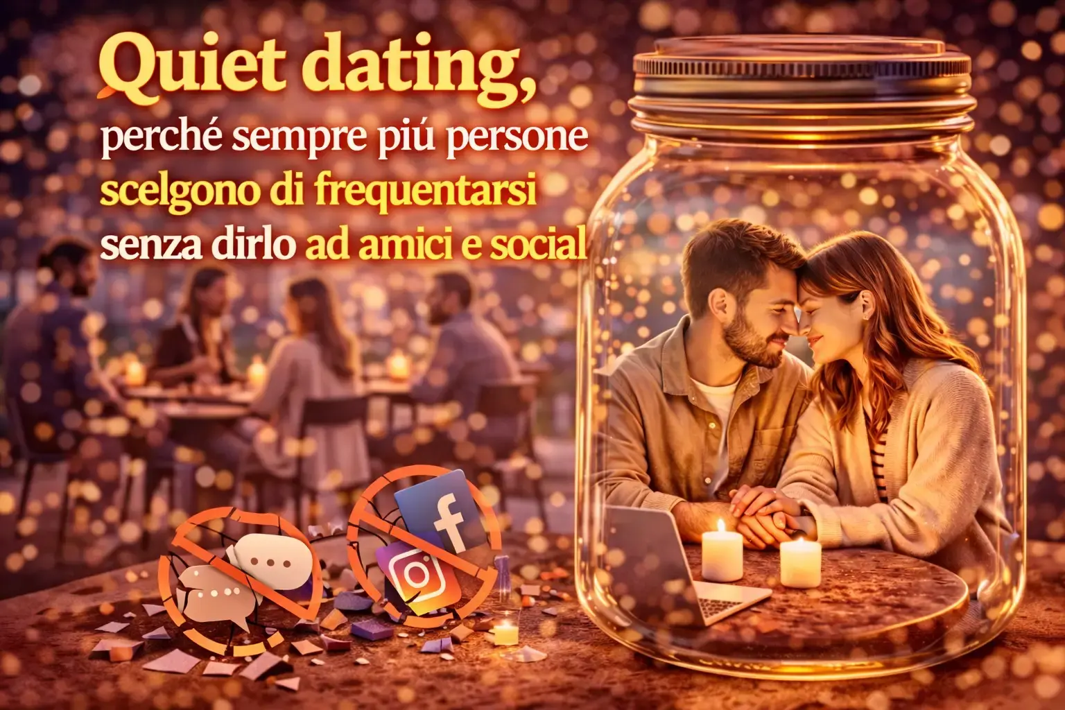 Quiet dating: quando la riservatezza protegge l'amore