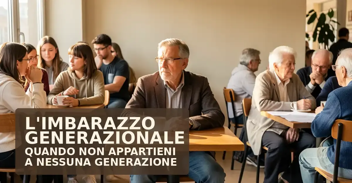 L'imbarazzo generazionale che nessuno ci ha spiegato